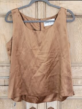 Deborah Johnson Satin Tank